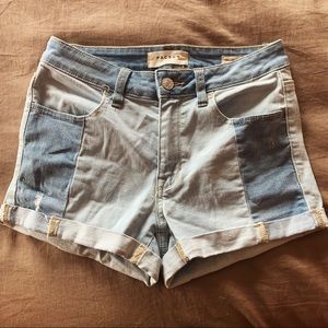 PacSun Super Stretch Patchwork Shortie